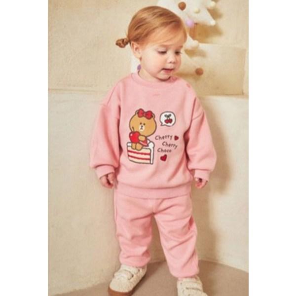 Molly Melly Children's Line Friends Petit Sweet Bubble Top and Bottom Set