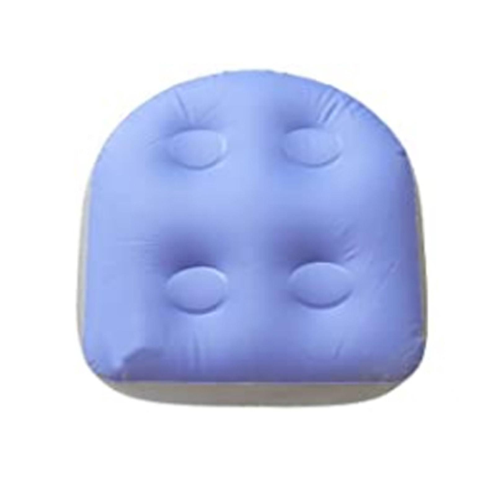 

Надувная подушка для сиденья с гидромассажем, подушка для спины, подушка для спа с 4 присосками синий