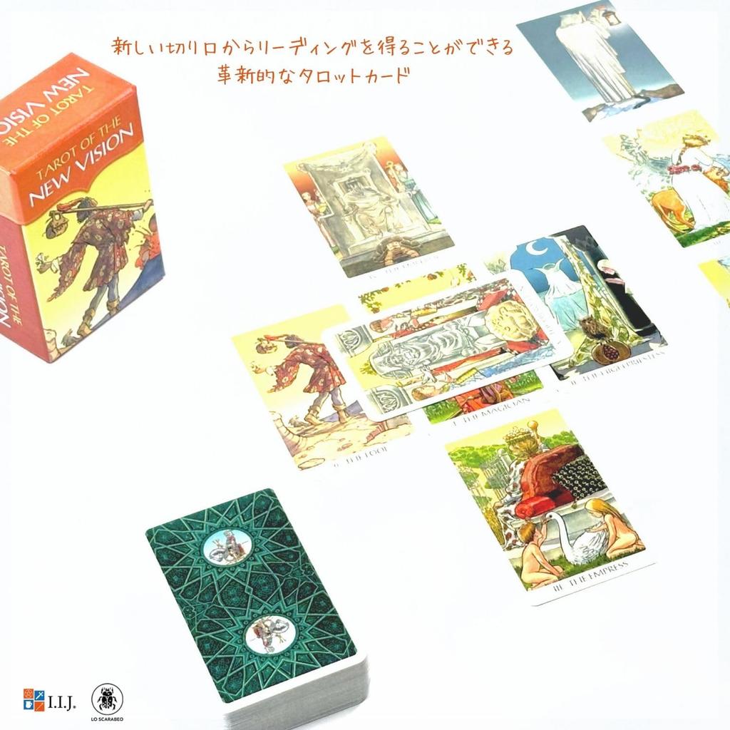 Tarot of the New Vision Waite 78 Miniature Tarot Includes Japanese Authentic Product I.I.J Mini, Edition, Cards, Cards, Instructions,