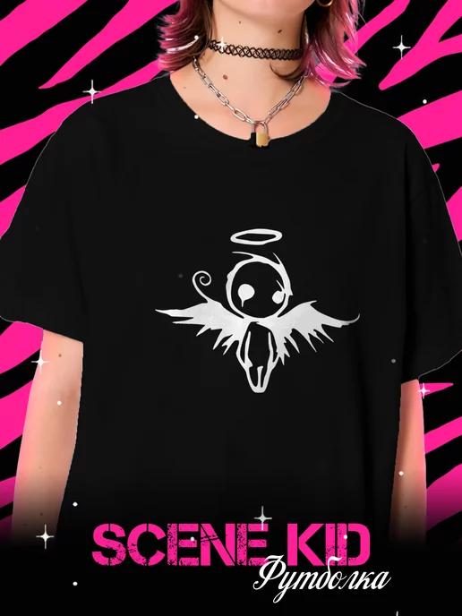 Scene Emo Kid T-shirt 3XL