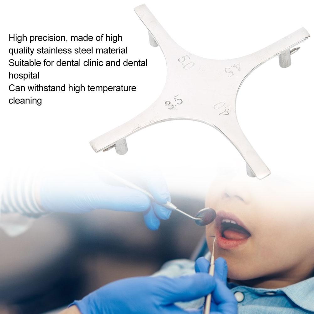 Diş Ortodontik Braket Konum Ölçer Yüksek Hassasiyetli Diş Hekimi Aleti