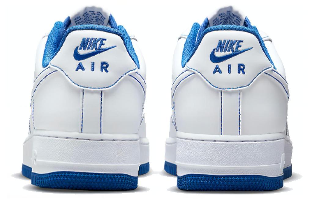 Nike Air Force 1 '07 'Contrast Stitch White Game Royal' CV1724-101