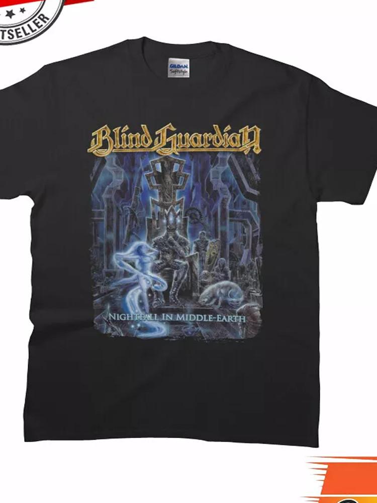 Blind Guardian Band Night Fall In The Middle Earth Vollgröße S-5XL SS437 Unisex T-Shirt