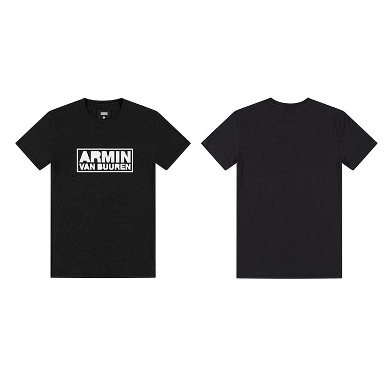 25 Sommer Baumwoll-T-Shirts Armin Buuren Kurzarm Armin Van Buuren Around Herren-T-Shirt Kleidung Elektronisches T-Shirt Hochwertig