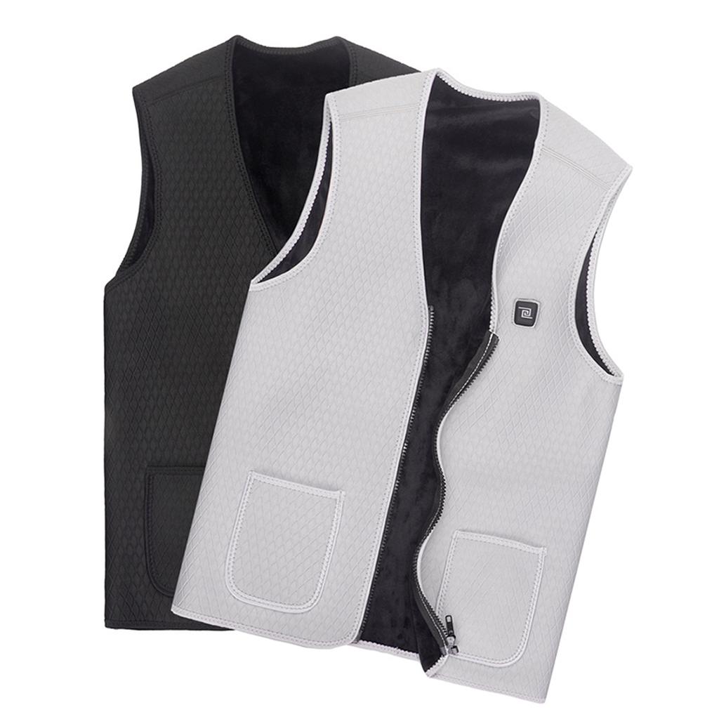 Men's Heated Vest, Lightweight Washable Winter Warm Heating Jacket Christmas Gifts