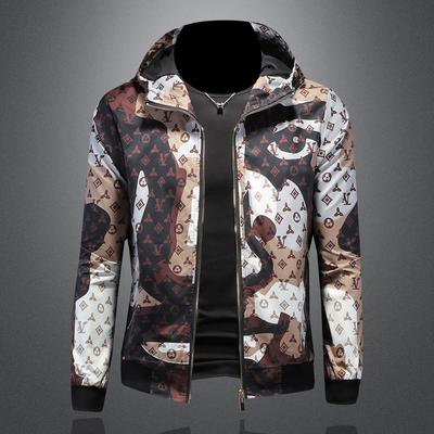 A Nový styl Slim Fit Pánská Evropská Móda Ležérní Slim Fit Vyšívaná Úzká Ležérní Vrchní oděv JK9050