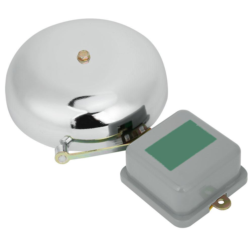 Electric Bell NonSparking External Beat Type Stainless Steel School Bells 150mm AC220V