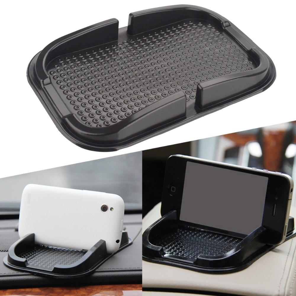 Universal Car NonSlip Mat Phone Anti Slip Magic Pad Mount Holder Black