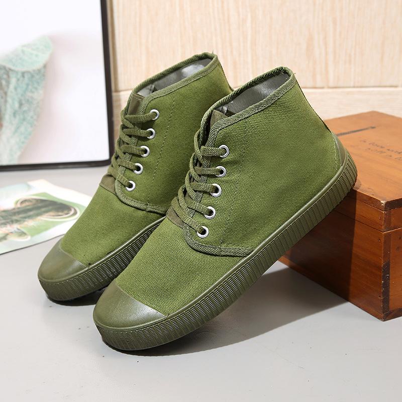 

Jiefang Shoes Летняя парусиновая обувь Мужская обувь по страхованию труда Спортивная обувь Сельскохозяйственная обувь