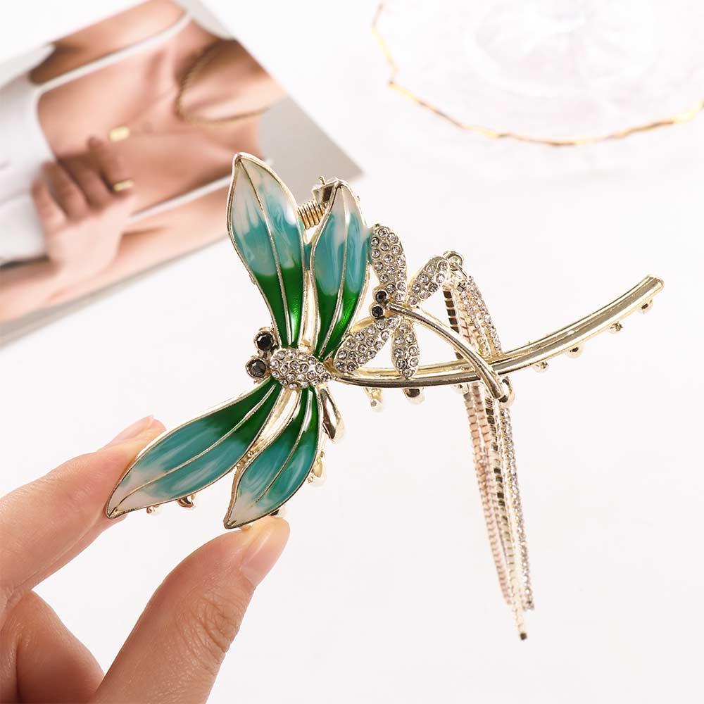 Hair Claw Hair Clip Women Crab Clip Hair Accessories Dragonfly Hair Claw Korean Style Hair Clip