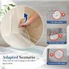 2 Pack Shower Splash Guard Kit Waterproof, Large Splash Guards For Bathtub Self-Adhesive Shower Corner Guards