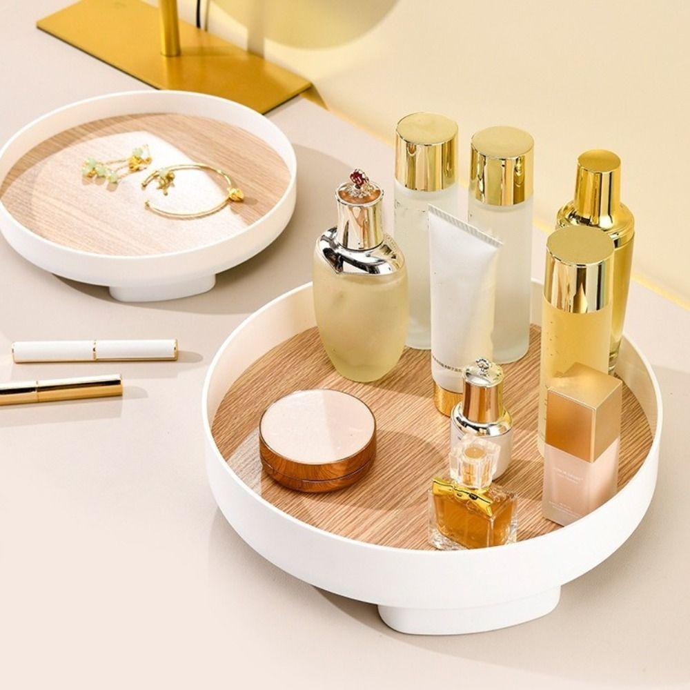 Round Fruit Storage Tray Nordic Style Sundries Organizer Desktop Organizer  Dressing Table