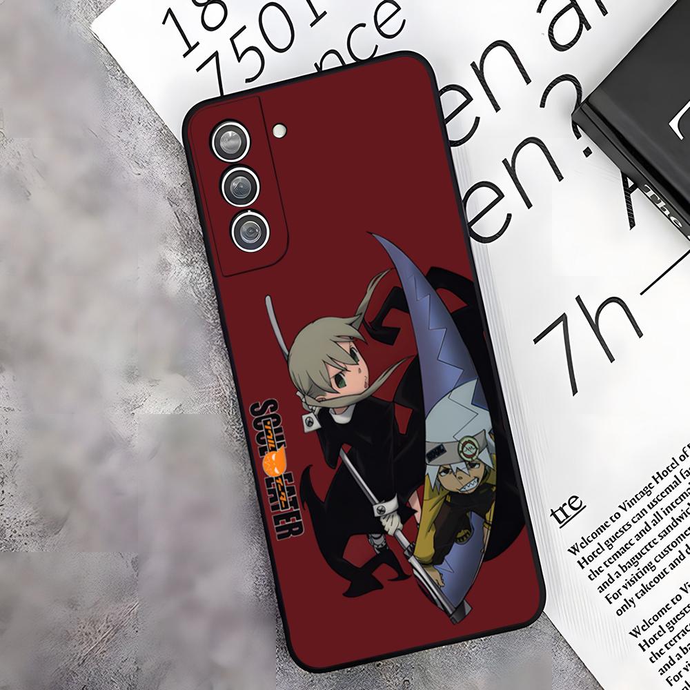 S-Soul E-Eater Evans Maka Albarn Phone Case For Samsung S26 S25 Edge S24 S23 S22 S21 S20 Ultra Plus Fe Galaxy A54 A53 A34 A25 A1