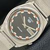 VINTAGE SEIKO 5 AUTOMATIC 7009A JAPAN MENS BLACK COLOR DIAL WATCH A500100-2 R151a-a500100