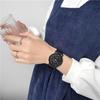 Minimalistischer Stil Jugend Uhr Männlich und Weiblich Schüler Lässig Mori Mittelschüler Schwarz und Weiß Paar Uhr
