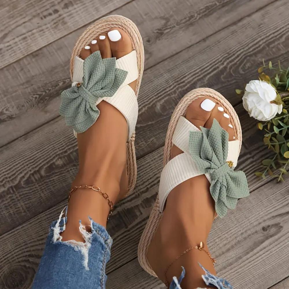 Womens Work Sandals Flat Flowers Slippers Floral Beach Slip On Fashion Slippers Flat Womens Clear Sandals