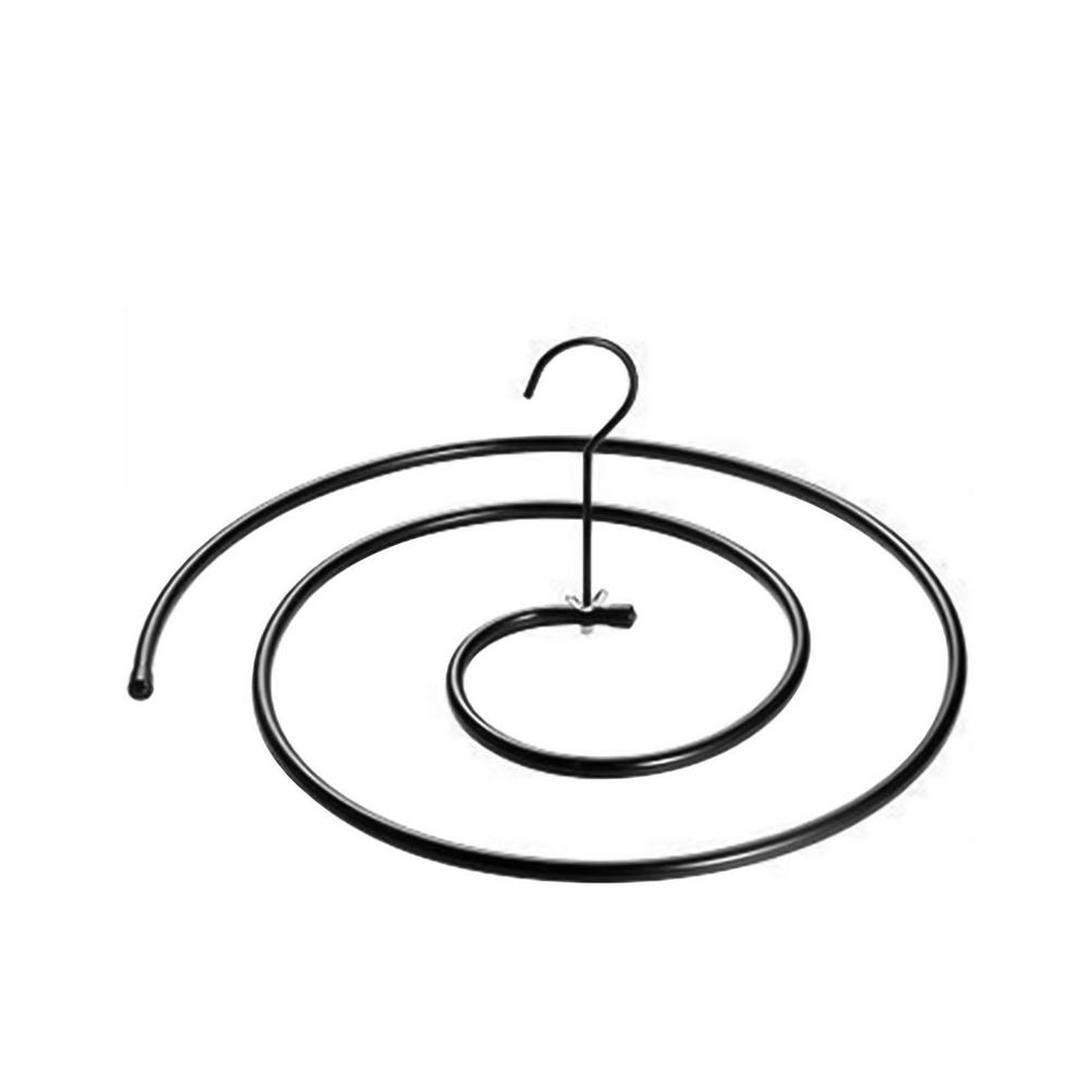 

Сушильная стойка для одеял, спиральная вешалка для сушки, металлическая вешалка для одежды, вращающиеся органайзеры для шкафов, принадлежности для хранения матрасов, удобные для чёрный