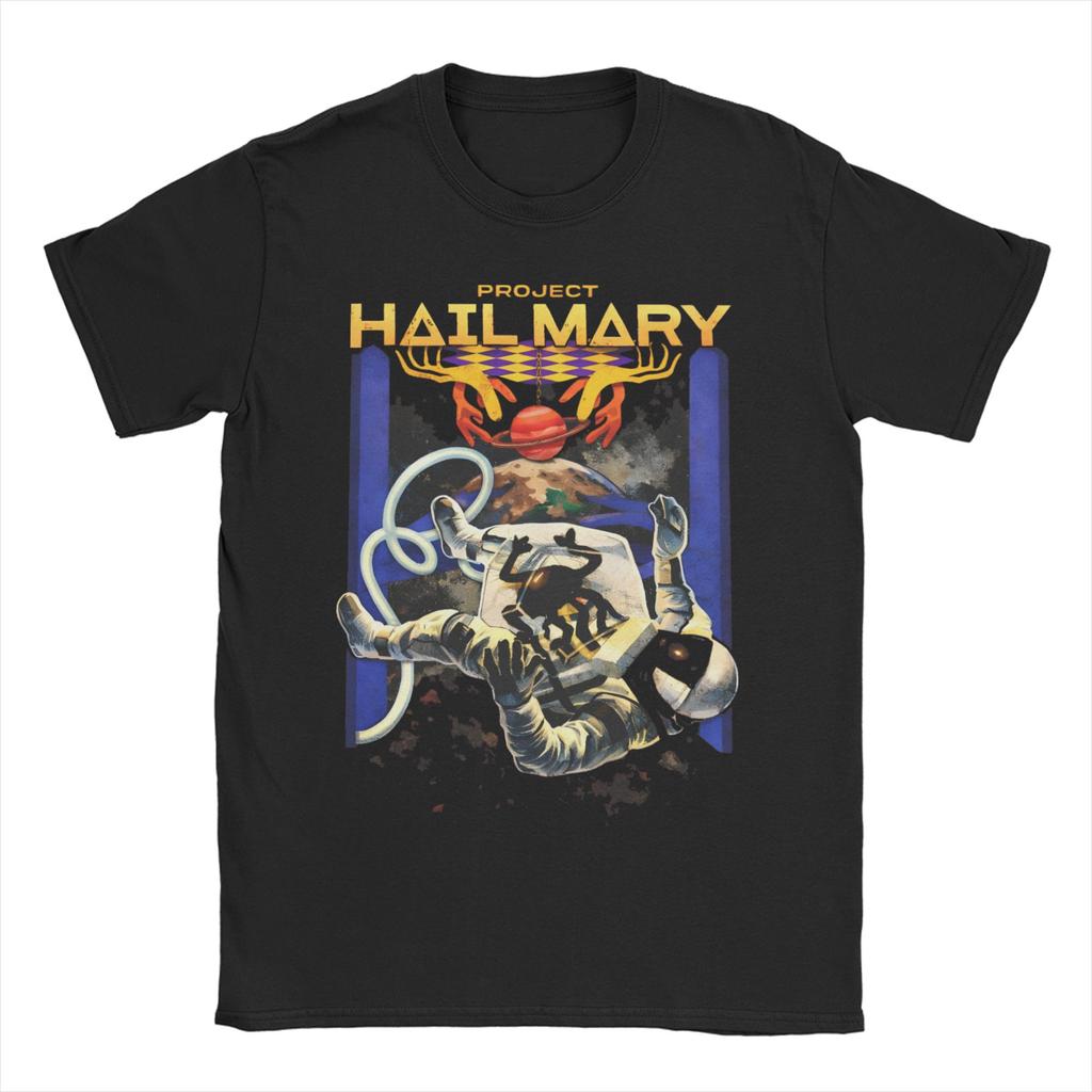 Project Hail Marys Jazz Hands Unisex WoUnisex T Shirt Creative Tee Shirt Short Sleeve Round Collar TShirts Pure Cotton Gift Idea Top