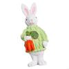 62KD Resin Spring Rabbit Beautiful Desk Animal Model Safe Toy Gift for Kids
