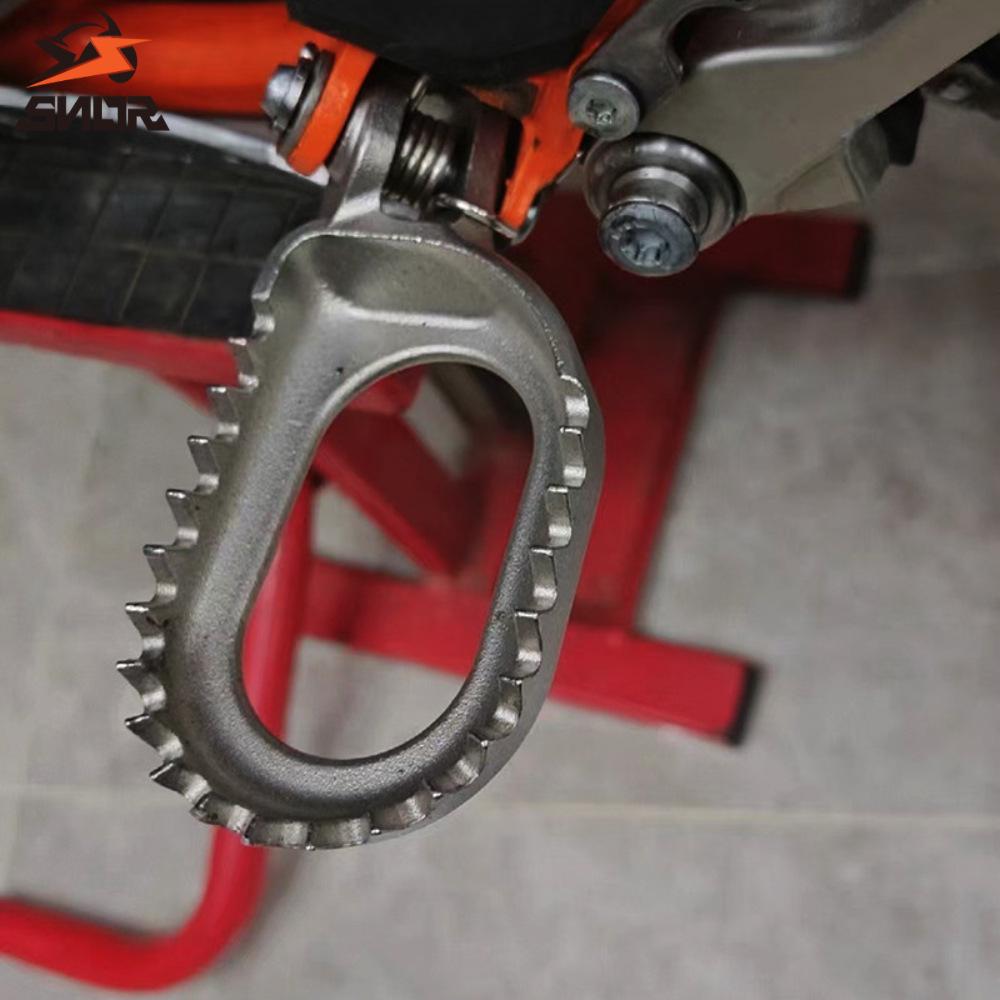 Stainless Steel Lowered Rear-set Footpegs for Off-road KTM, Husqvarna, GAS GAS, Hengjian, Kymco, Keeway