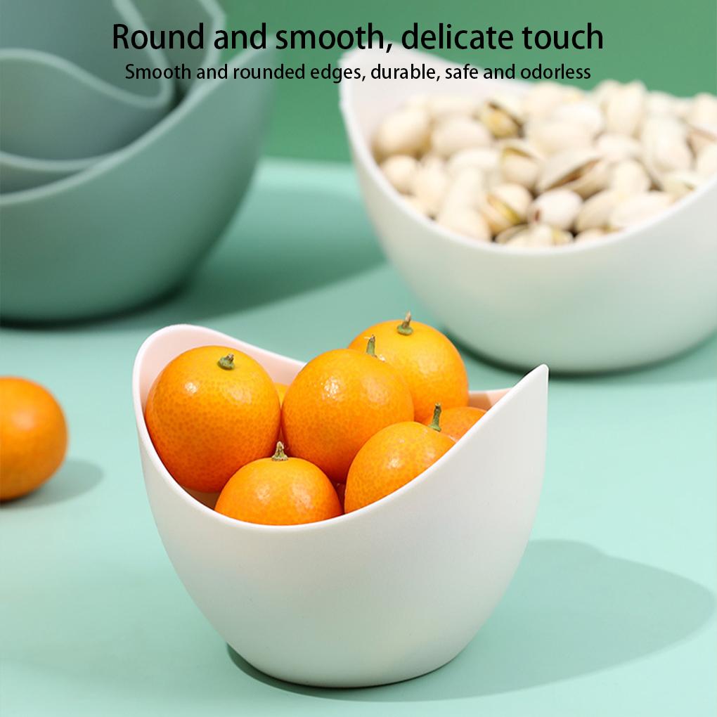 3!3PCS!3x Plates Pieces!Pack Trays 3 Nuts Dishes of Bowls