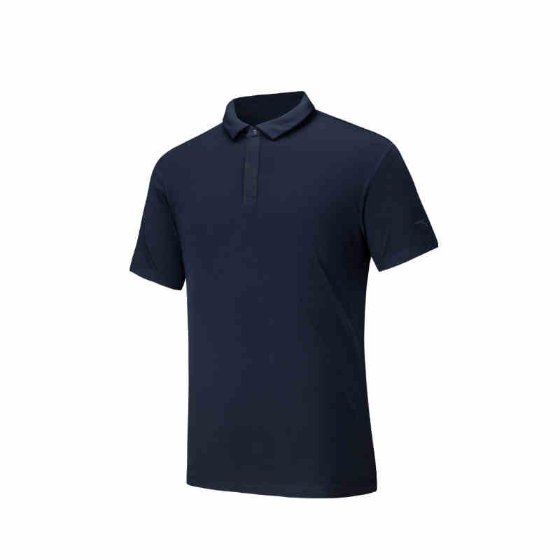 

Anta Comfortable Versatile Breathable Casual Short Sleeve Polo Shirt Men tops Deep-Night-Blue 152527145-4 M
