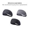 1 PC Nonslip Elastic Folds Yoga Hair Bands Fashion Wide Sports  Summer Stretch SweatBand Headband Running Accessories