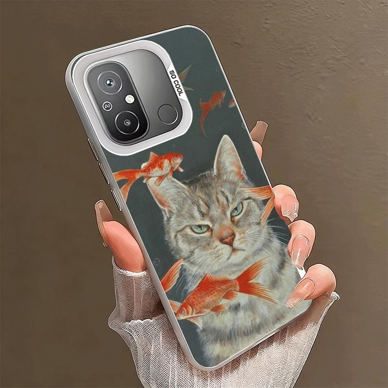 

Funny Cats Fashion Style Soft Phone Case for Xiaomi Redmi 15C 15 14C 13C 12C Poco X5 X6 X7 Pro X3 F8 F7 Ultra M8 13 12 Cover Bac Xiaomi Redmi 15C 173