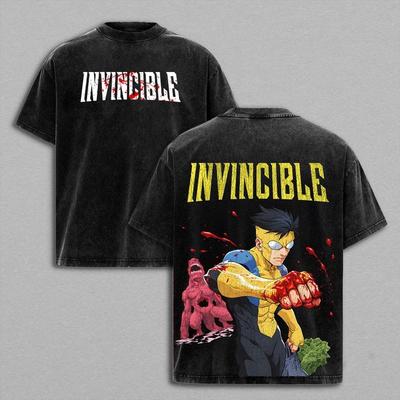 Invincible Mark Grayson Shirt, Superhero Comic Tee, Blood Rage Graphic Vintage W