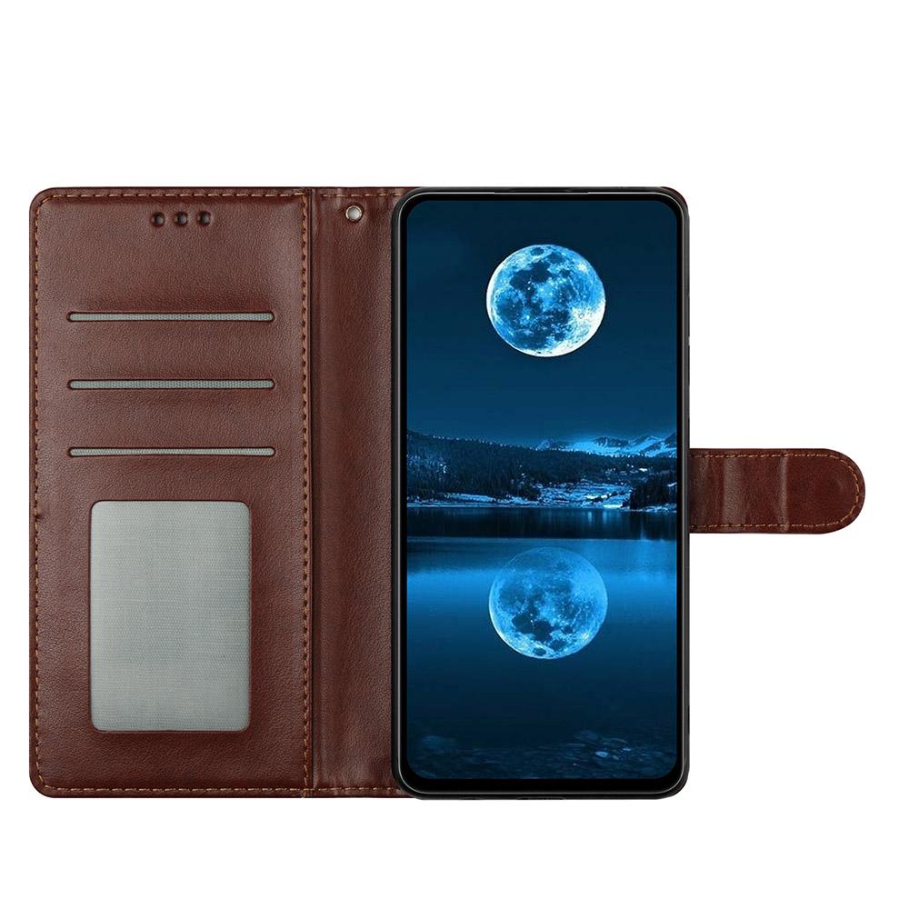 Geldbörse Kartenfach Ständer Magnetischer Klapp-Leder-Case Für Xiaomi 14T 13T 12T 12 Lite Redmi Note 12 Pro 12S Sturzfeste Handyhülle