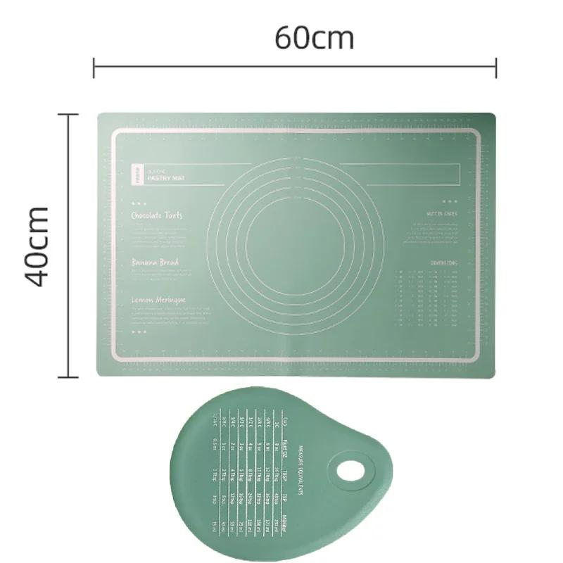 Bakeware Table Mats Pad Sheet, Kitchen Cooking Grill Gadgets, Pizza Cake Dough Maker, Kneading Dough Mat, Silicone Baking Mat