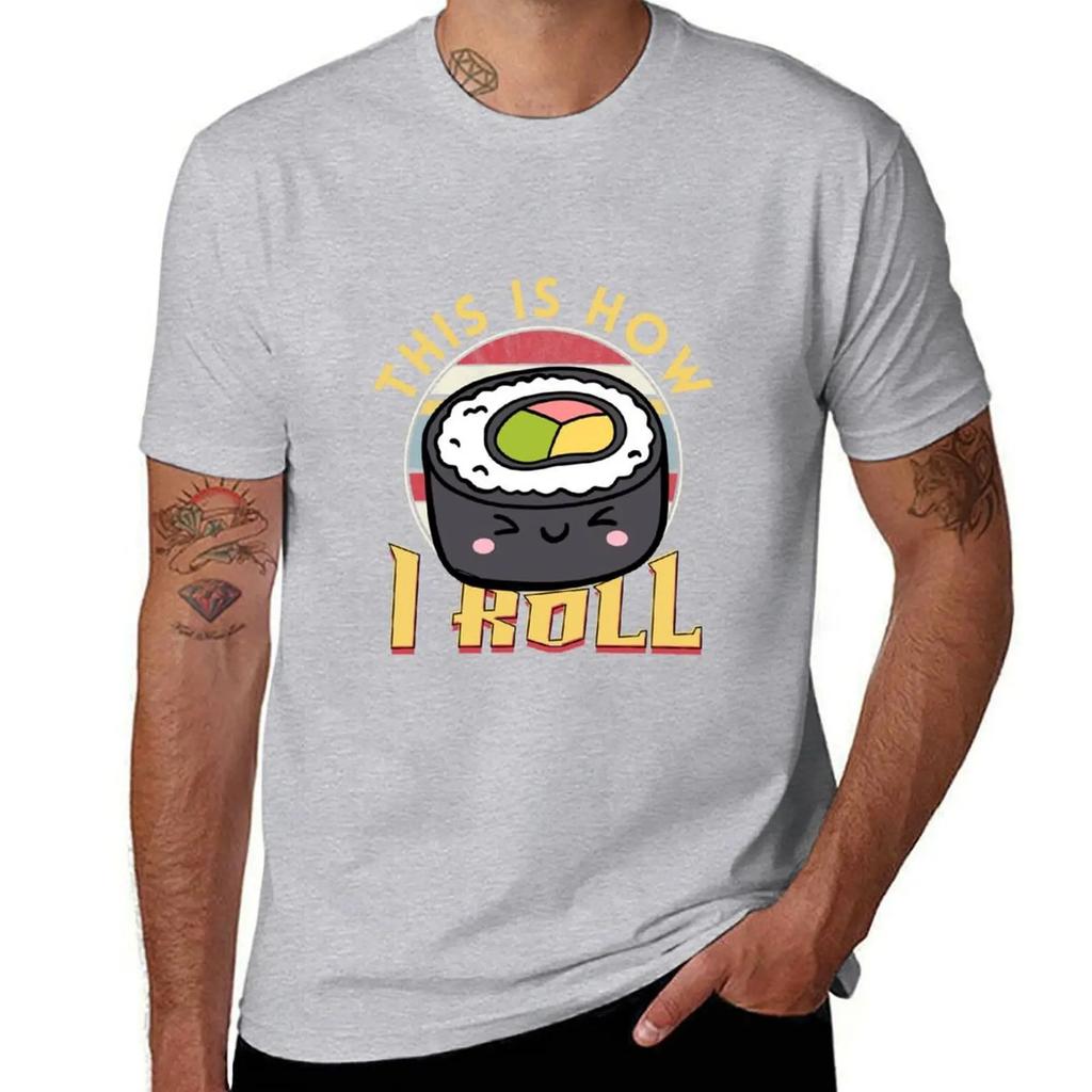 This is how I roll T-Shirt basketball graphic tees heavyweights sports fans men clothing