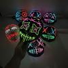 Multi Style Glowing LED Purge Mask Professional Wireless Luminous Party Mask Flashing Decorative Headgear Masker For Halloween
