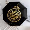 1 PC Automatic Folding Umbrella - Club Brugge KV Custom Name Pattern, Portable & Foldable Design with 8 Ribs, Christmas Birthday Gifts