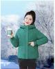 Women’s Short Hooded Windproof Thicken Warm Winter Jacket With Big Pocekt