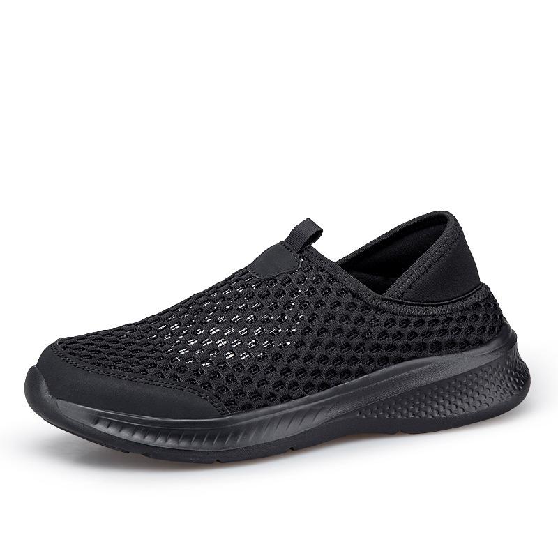 Lightweight summer new breathable mesh hole big mesh casual shoes walking