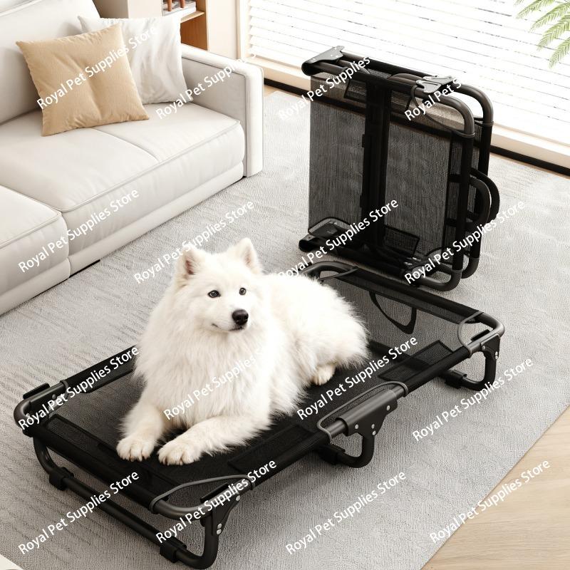 Installation-free dog camp bed Installation-free foldable pet bed Universal in all seasons Off the ground Kennel breathable