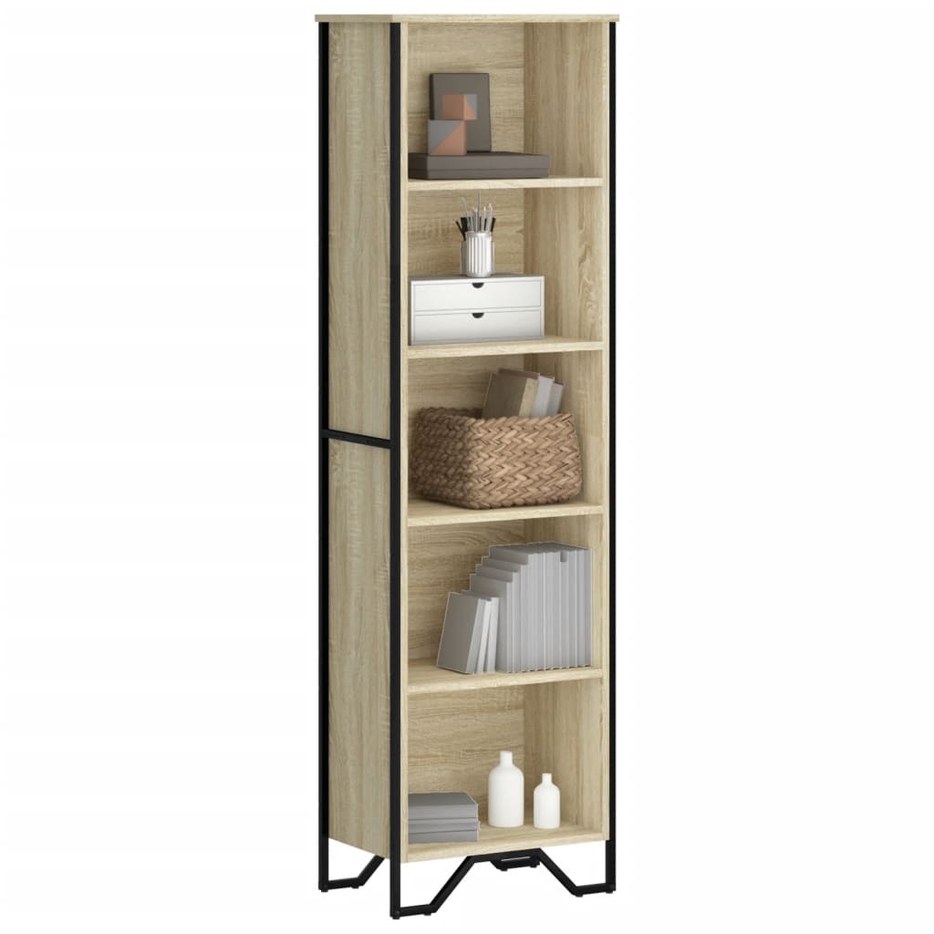 Bookshelf Sonoma Oak 50 x 31 x 169 cm Particleboard