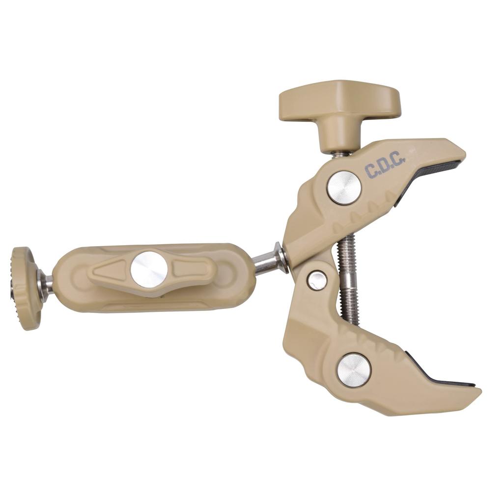 ETSUMI Clamp Multi-Pole Clamp Sand [360° Rotating Ball Head] CDC Camdecam CDC-004