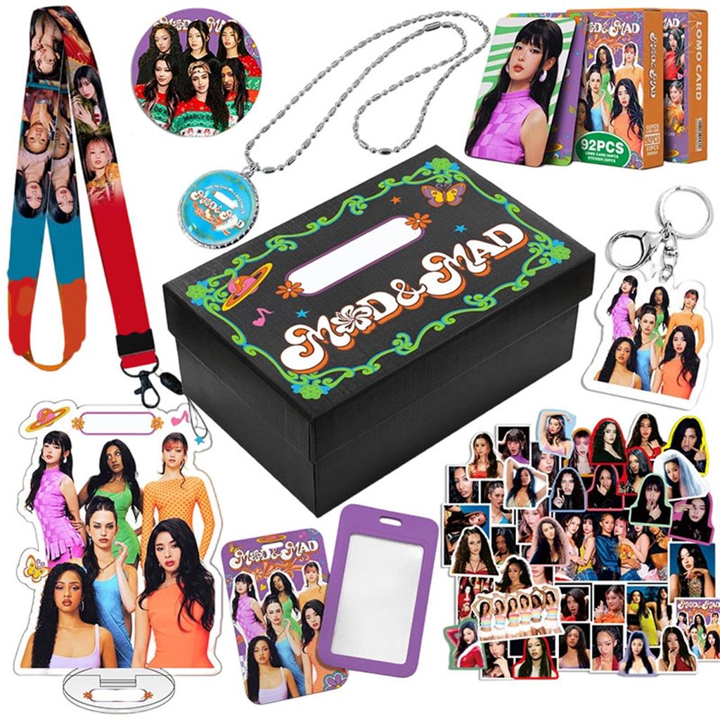 Star Girl Group Peripherals, Stand Sticker Card Lanyard Set, Ideal Gift For Star Chasers