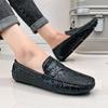 Herren Mokassins Loafer Fahrschuhe Komfort Leder Ballerinas Lässige Slipper Übergröße Farbe Partyschuhe für Herren