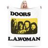 The Doors Jim Morrison Deka Fleece Celoroční Prodyšná Super Měkká Deky na Postel Venkovní Koberec Kus