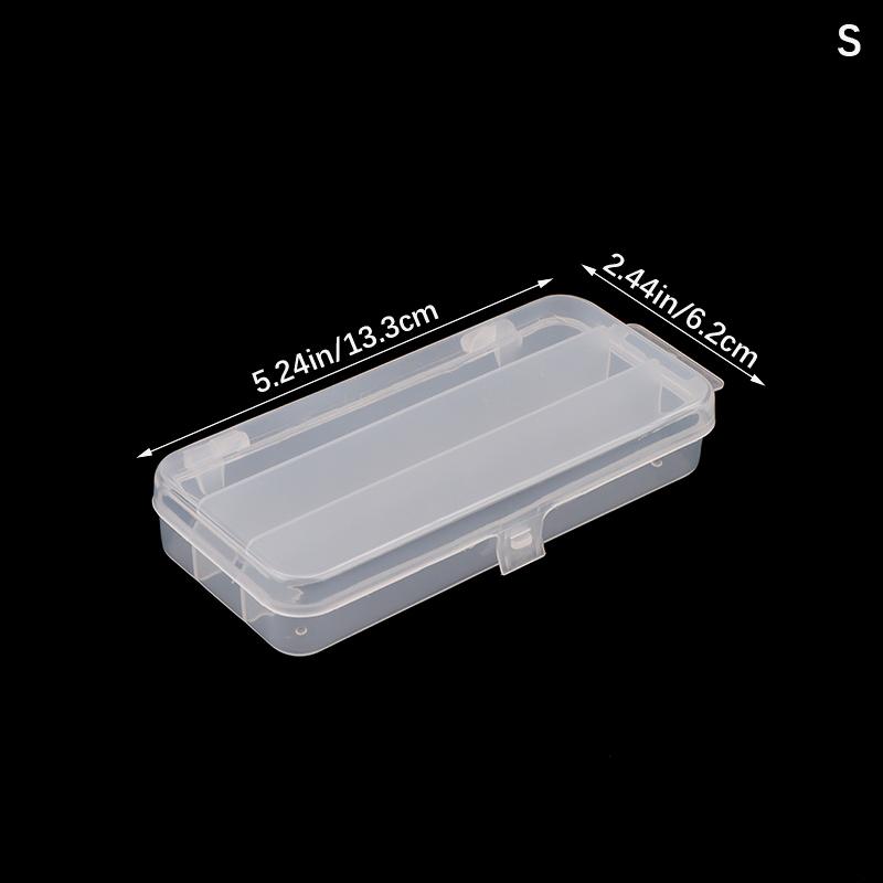 

Мини-коробка для рыболовных снастей с 3 отделениями, пластиковый органайзер для хранения 13 см 17 см, для приманок, воблеров, минноу, карандашей, крючков, прикормки S