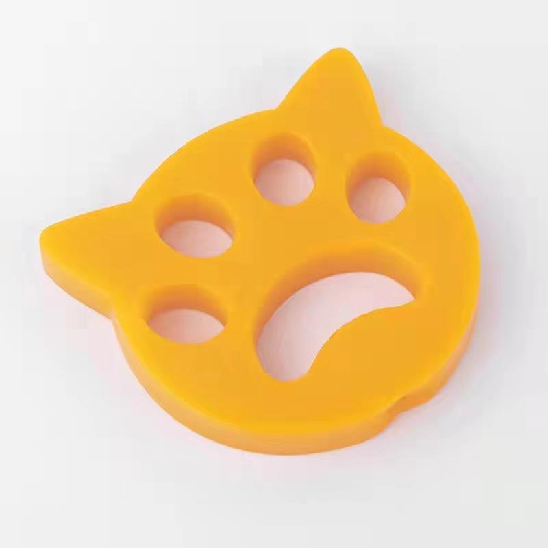 New Portable Cat Hair Remover Reusable Pet Fluff Silicone Hair Remover  Furniture Clothes Dust Cleaning Tool Pet Hair Trap Catch