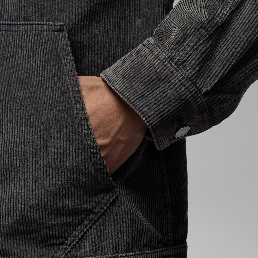 Jordan As M J Flt Corduroy Chore Zip Collar Fashion Long Sleeve Jacket Men Jackets IF1826010