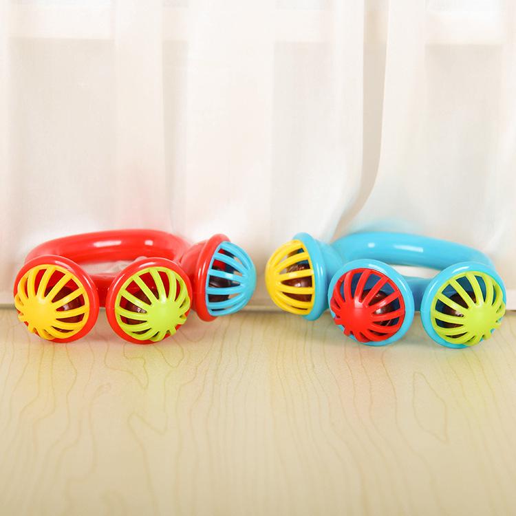 Baby Hand Rattle Shaker - Early Education Toy for Ages 0-1
