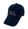 Tueseupis Behind Logo Ball Cap (Navy)