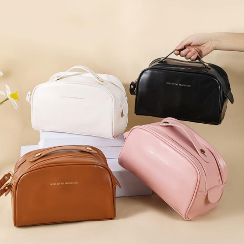 Reis Make-up Tas Make-up Huidverzorging Houder Opbergdoos Cosmetica Organizer Plastic Container Voor Badkamer Kaptafel Thuis