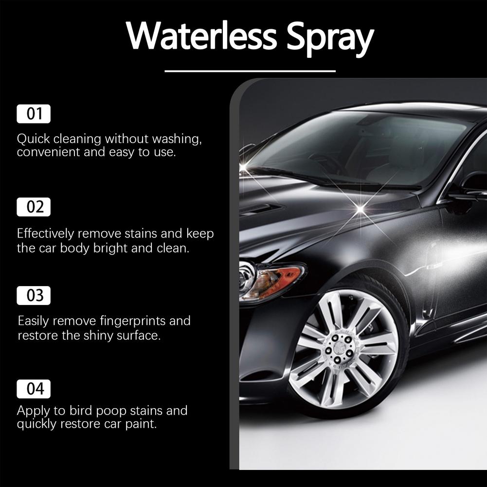 1/2/3/5PCS Car Cleaner Spray waterless wash powerful universal cleaner Removes Body Stains Surface Renewal Multipurpose Cleaner