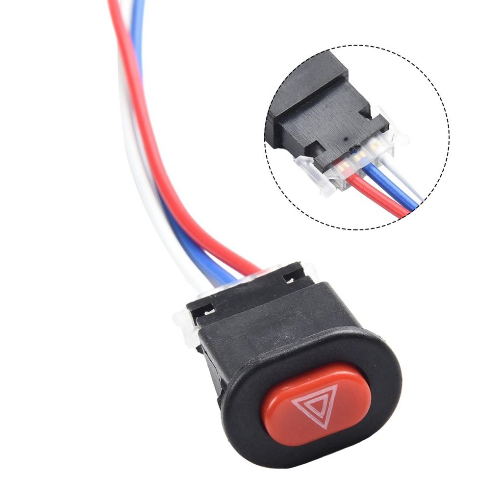 Switch Button Motorcycle Plastic Scooter 12V-24V 40x25mm